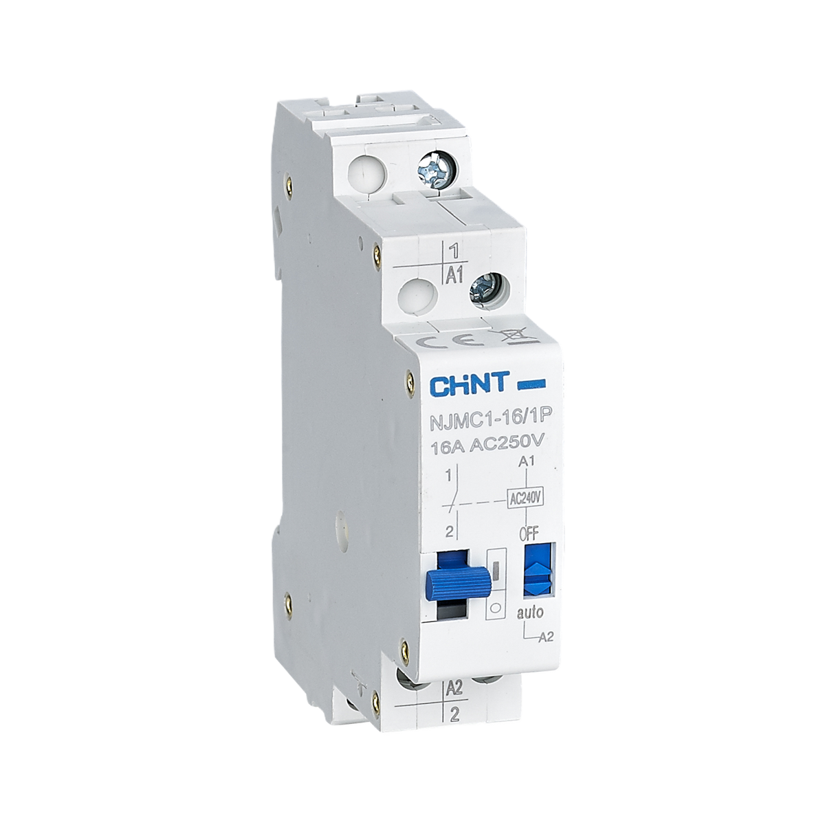 Darbe Akım Sigortası, 16A, 1 NO, İmpuls Röle, Telerüptör