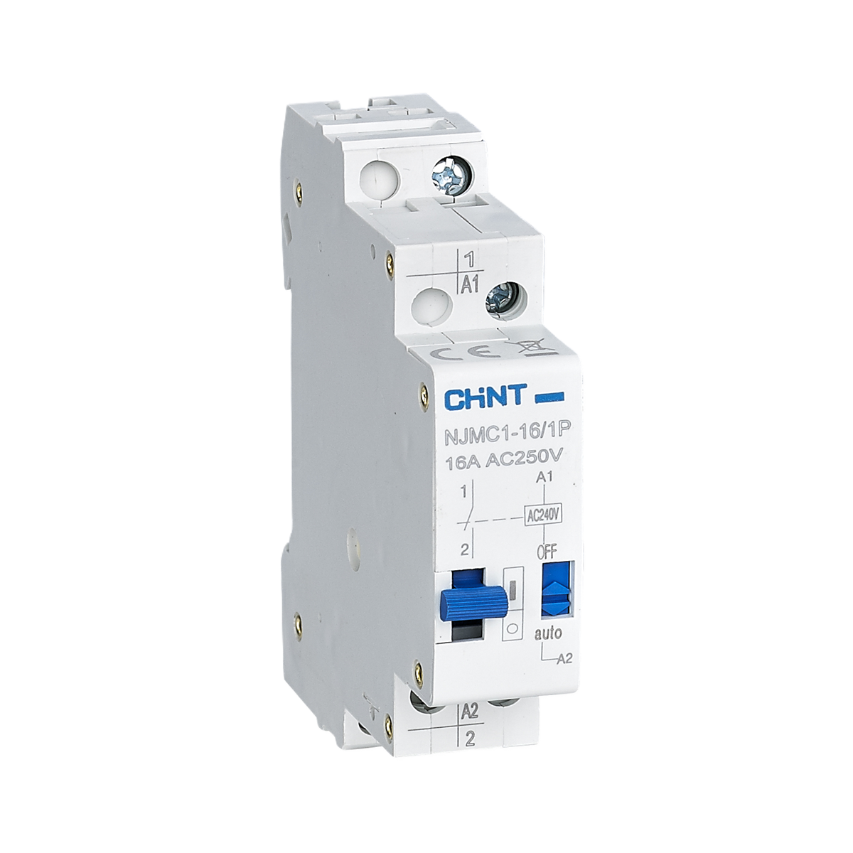 Darbe Akım Sigortası, 16A, 1 NO, İmpuls Röle, Telerüptör