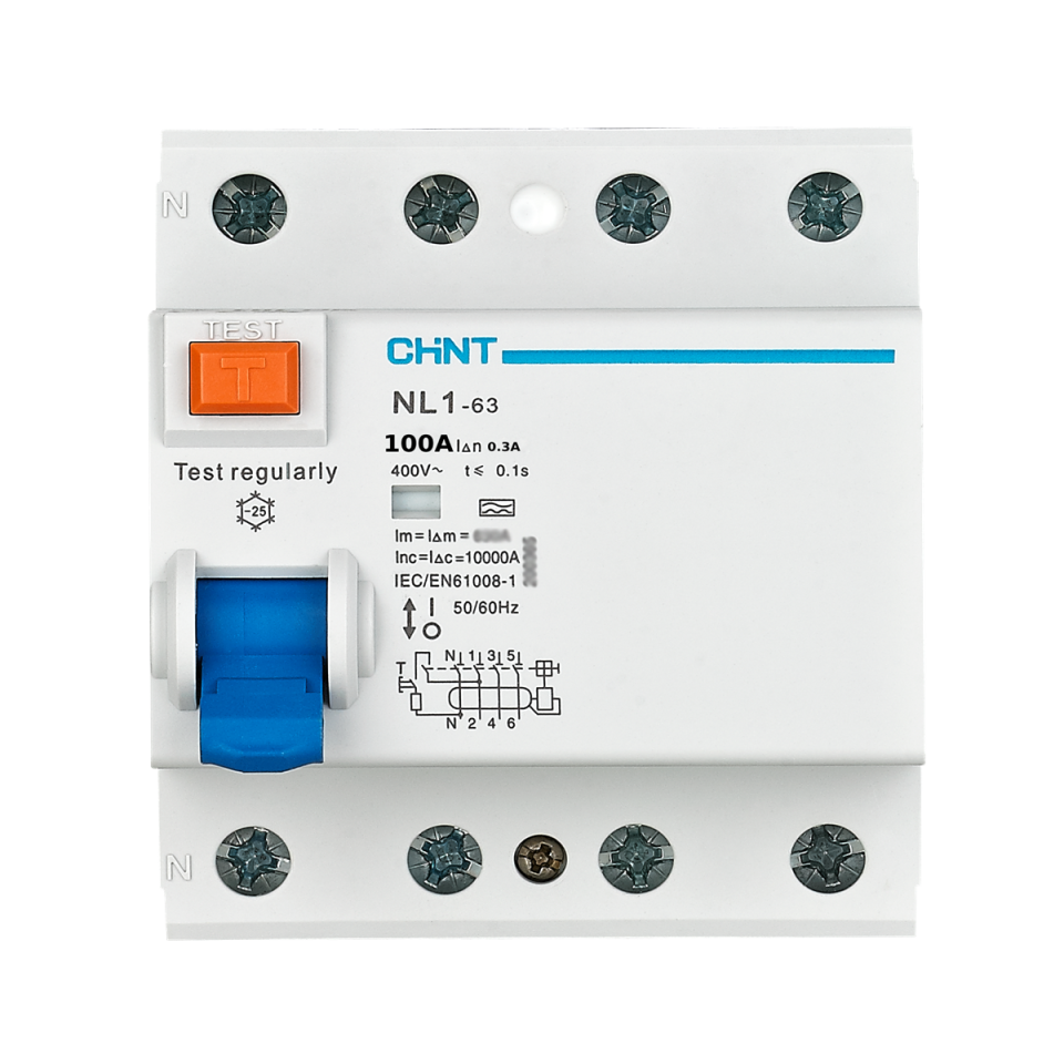 4x100A 300mA Kaçak Akım Rölesi, Trifaze, 200758