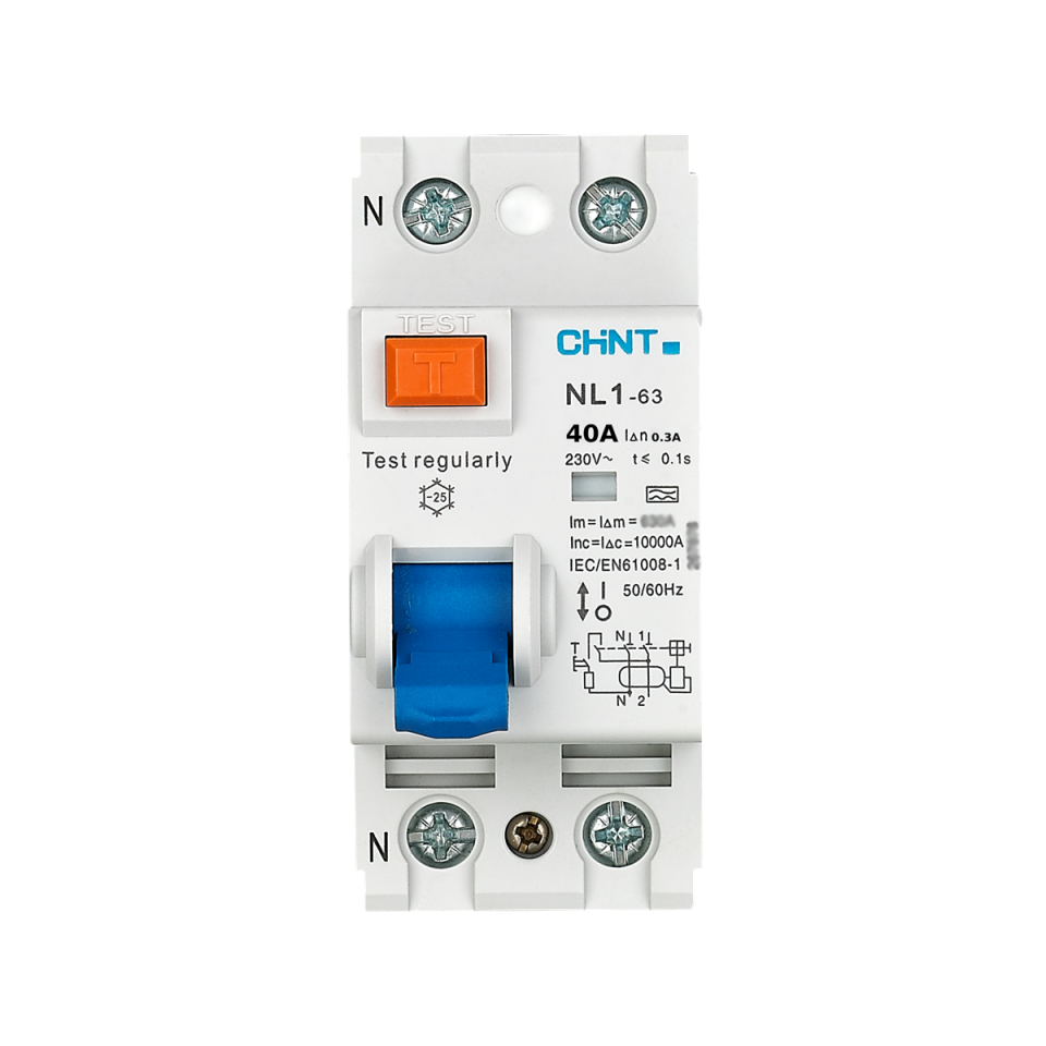 2x40A 300mA Kaçak Akım Rölesi, Monofaze, 200219