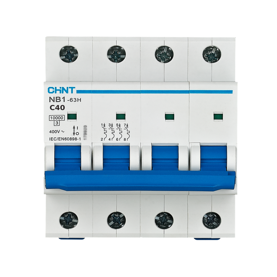 4x40A 10kA Sigorta, Sayaç Sigortası, C Tipi, 179917