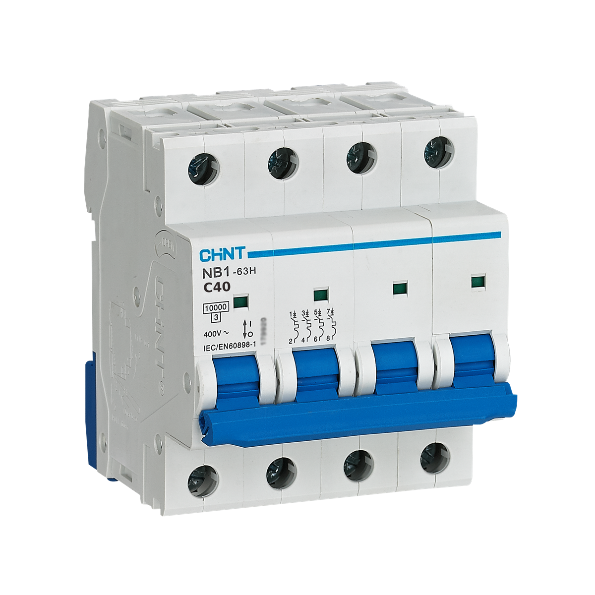 4x40A 10kA Sigorta, Sayaç Sigortası, C Tipi, 179917