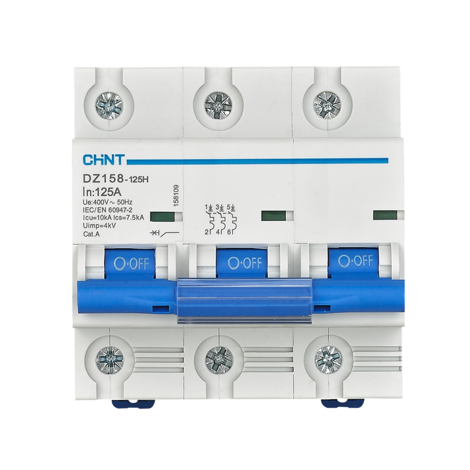 125 Amper Trifaze Sigorta, k Otomat, Grup, 158109