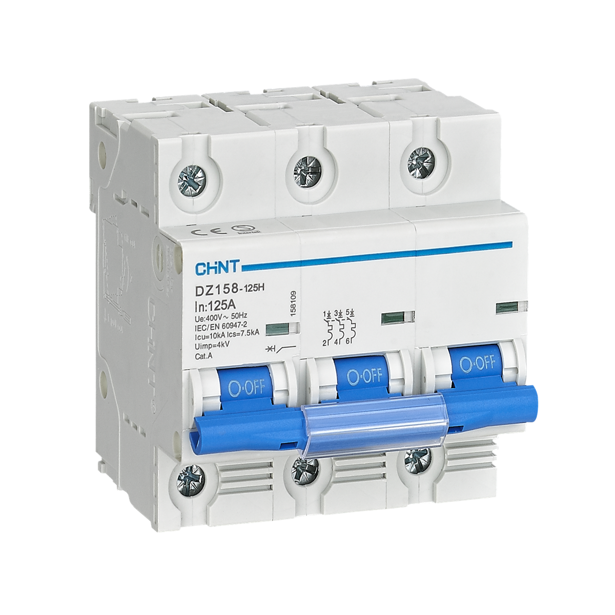 125 Amper Trifaze Sigorta, k Otomat, Grup, 158109