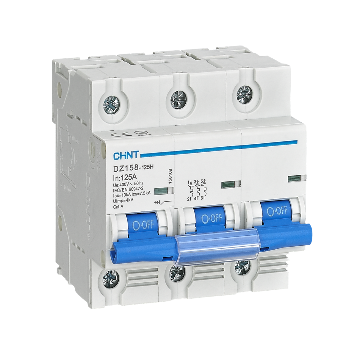 125 Amper Trifaze Sigorta, k Otomat, Grup, 158109