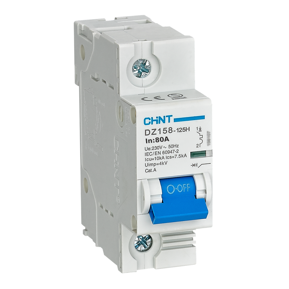 80 Amper Monofaze Sigorta, W Otomat, 1x80, 158089