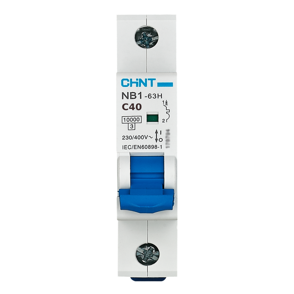1x40A 10kA Sigorta, C Tipi, 179791, Chint NB1