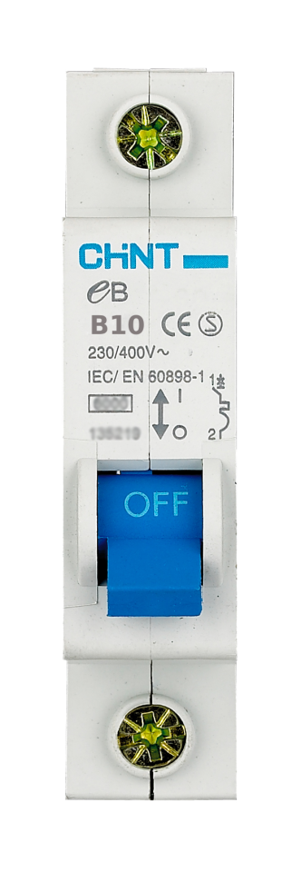 B10 Sigorta, Gecikmesiz, B Tipi, 1x10A, Tekli