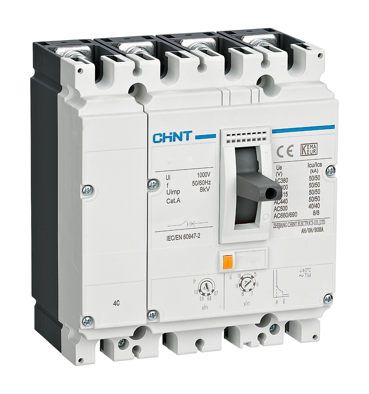 263081, 4x1600 Amper Ayarlı Kompakt Şalter, 50kA