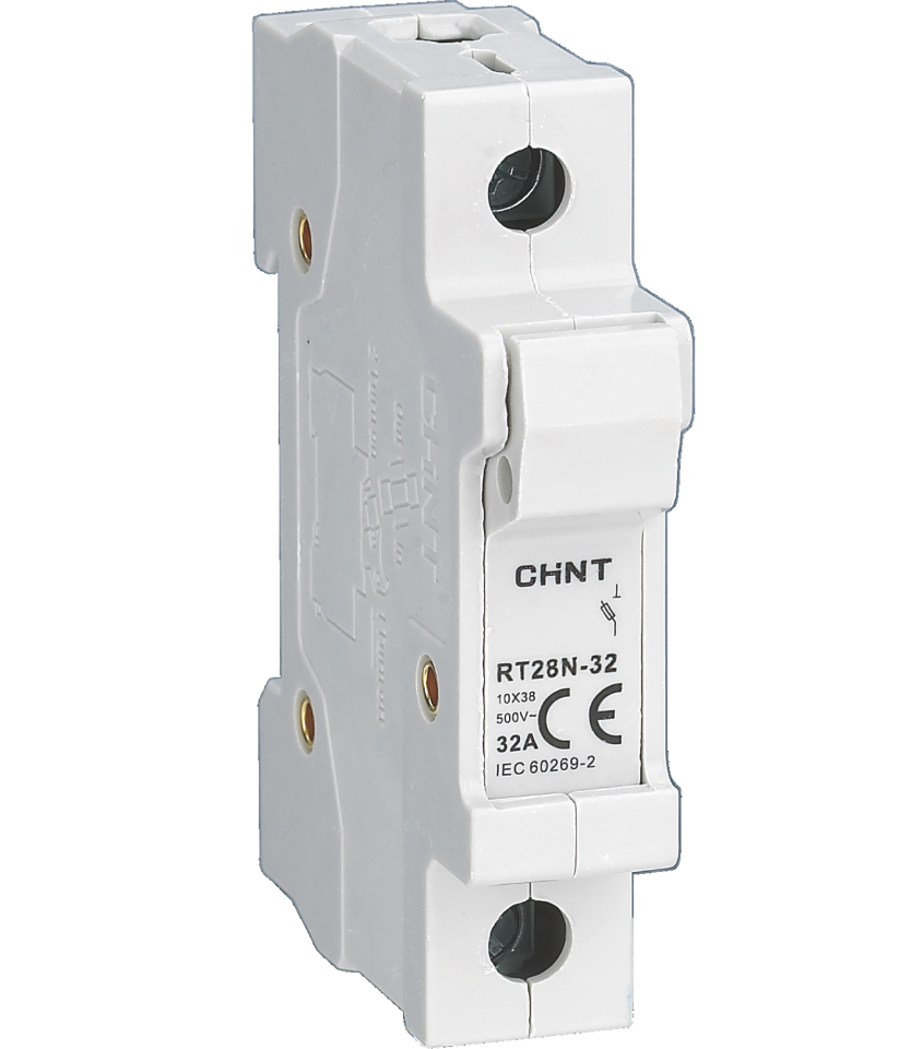 1 Faz Kartuş Sigorta Yuvası, 10x38, 1 kutuplu, 520484