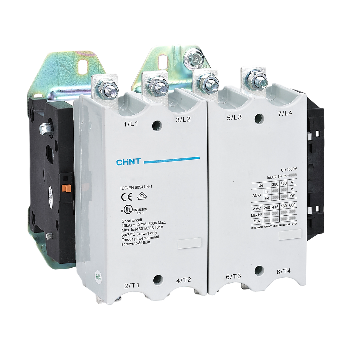 4x800A Kontaktör (AC-1) 236352, NC2-630M4