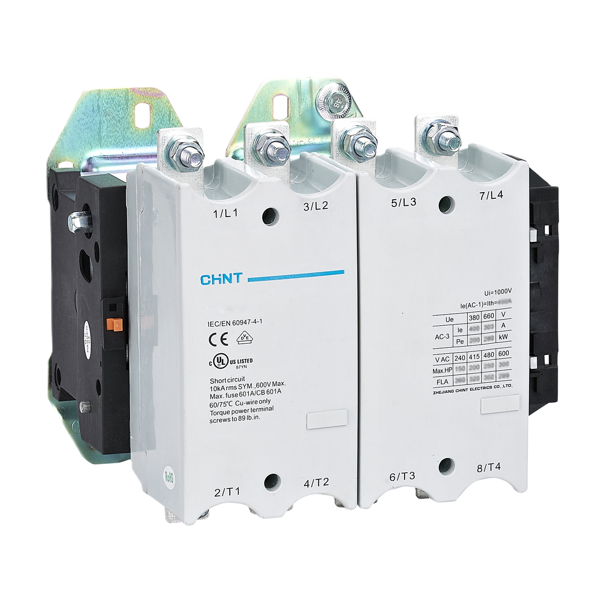 4x800A Kontaktör (AC-1) 236352, NC2-630M4