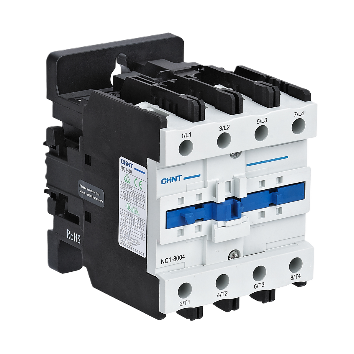 4x95A Kontaktör (AC-3) 222802, NC1-8004