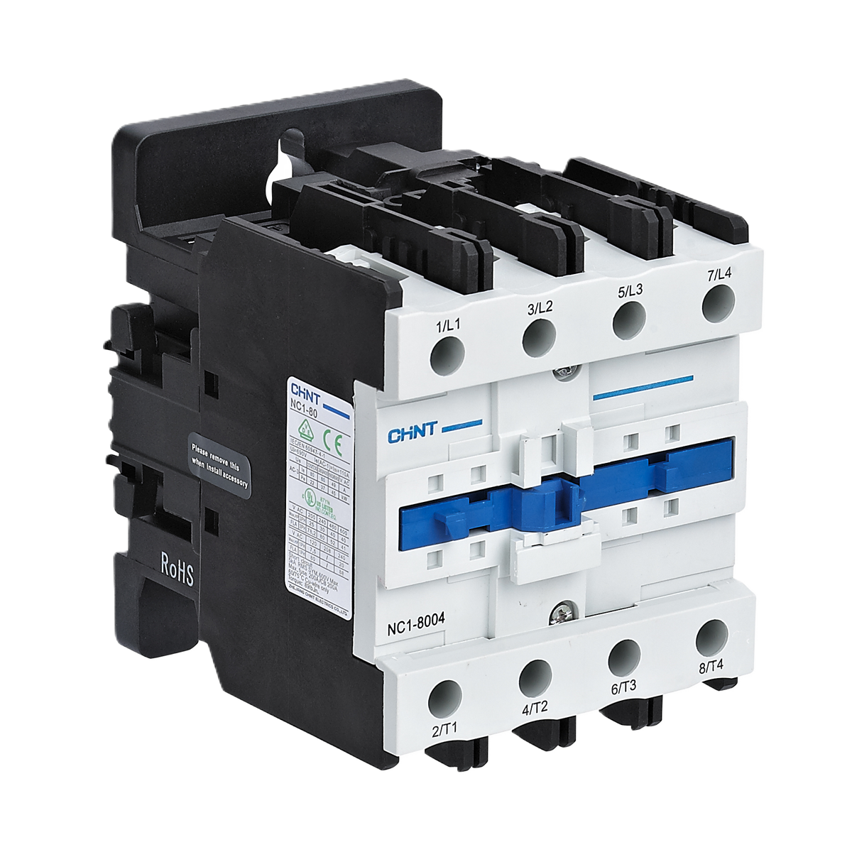 4x95A Kontaktör (AC-3) 222802, NC1-8004