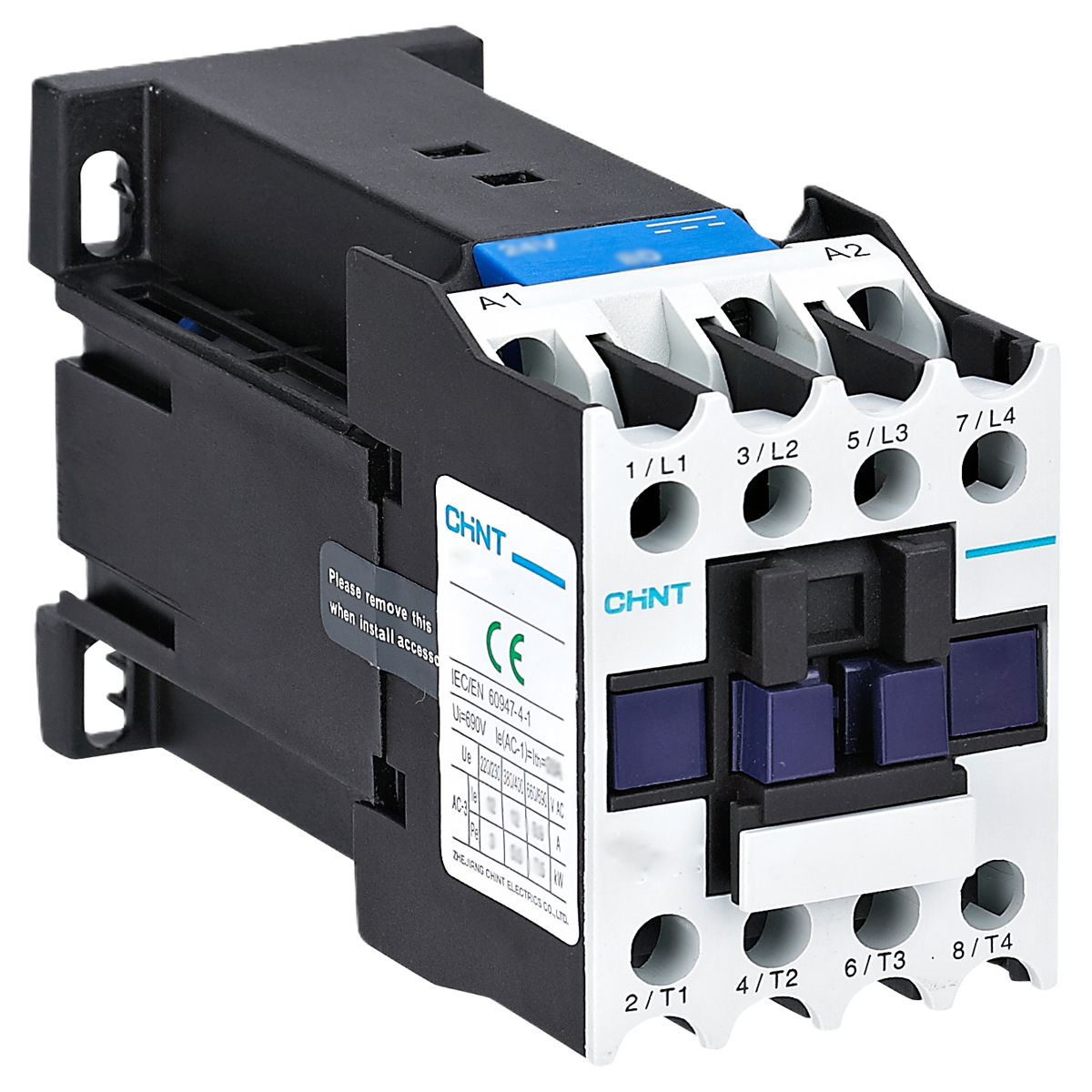 4x80A Kontaktör (AC-1) 222360, NC1-5004