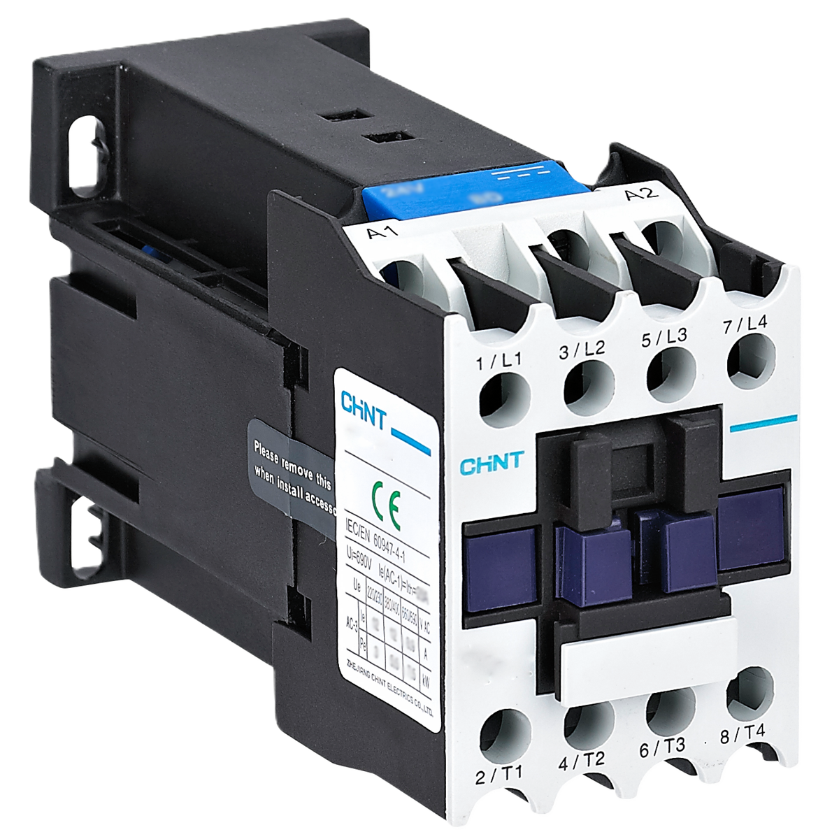 4x40A Kontaktör (AC-1) 221722, NC1-2504