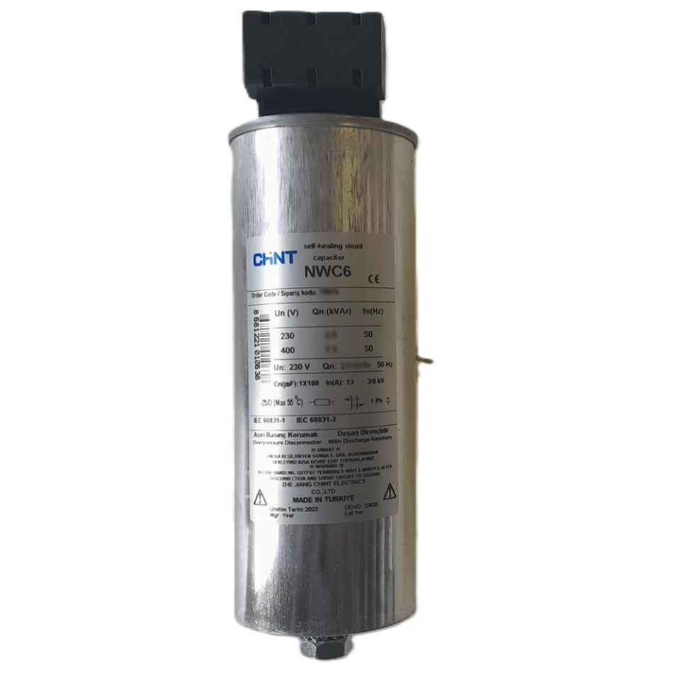 0.25 kVAR Monofaze Kondansatör, 230V AC, 799011