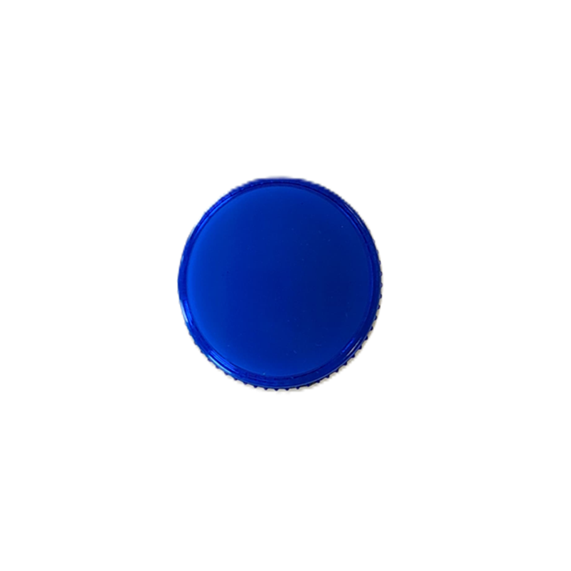 Mavi Pano Led Sinyal Lambası, 220 VAC, 22mm