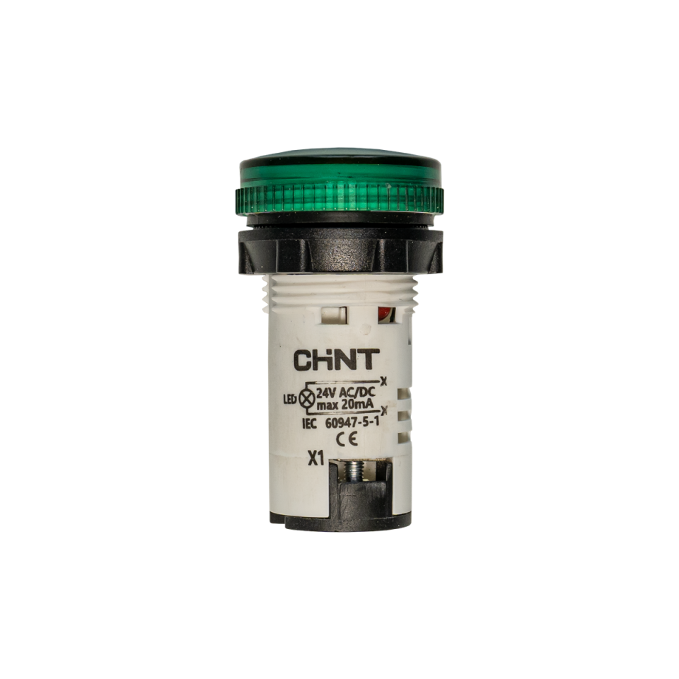 Yeşil Pano Led Sinyal Lambası, Devrede, 220 VAC