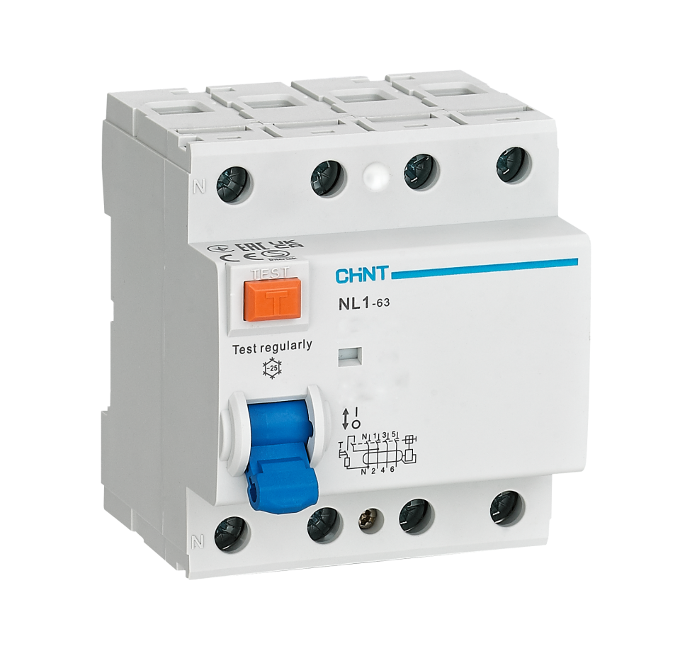 4x63A, 300 mA A Tipi Kaçak Akım Rölesi, 200367