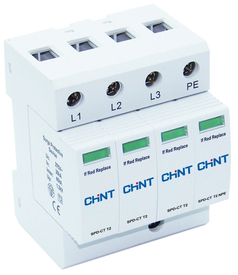 Trifaze Parafudr, 3+N, Imax=40kA, Tip2, 275V, 500959